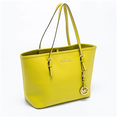 michael kors neon green bag